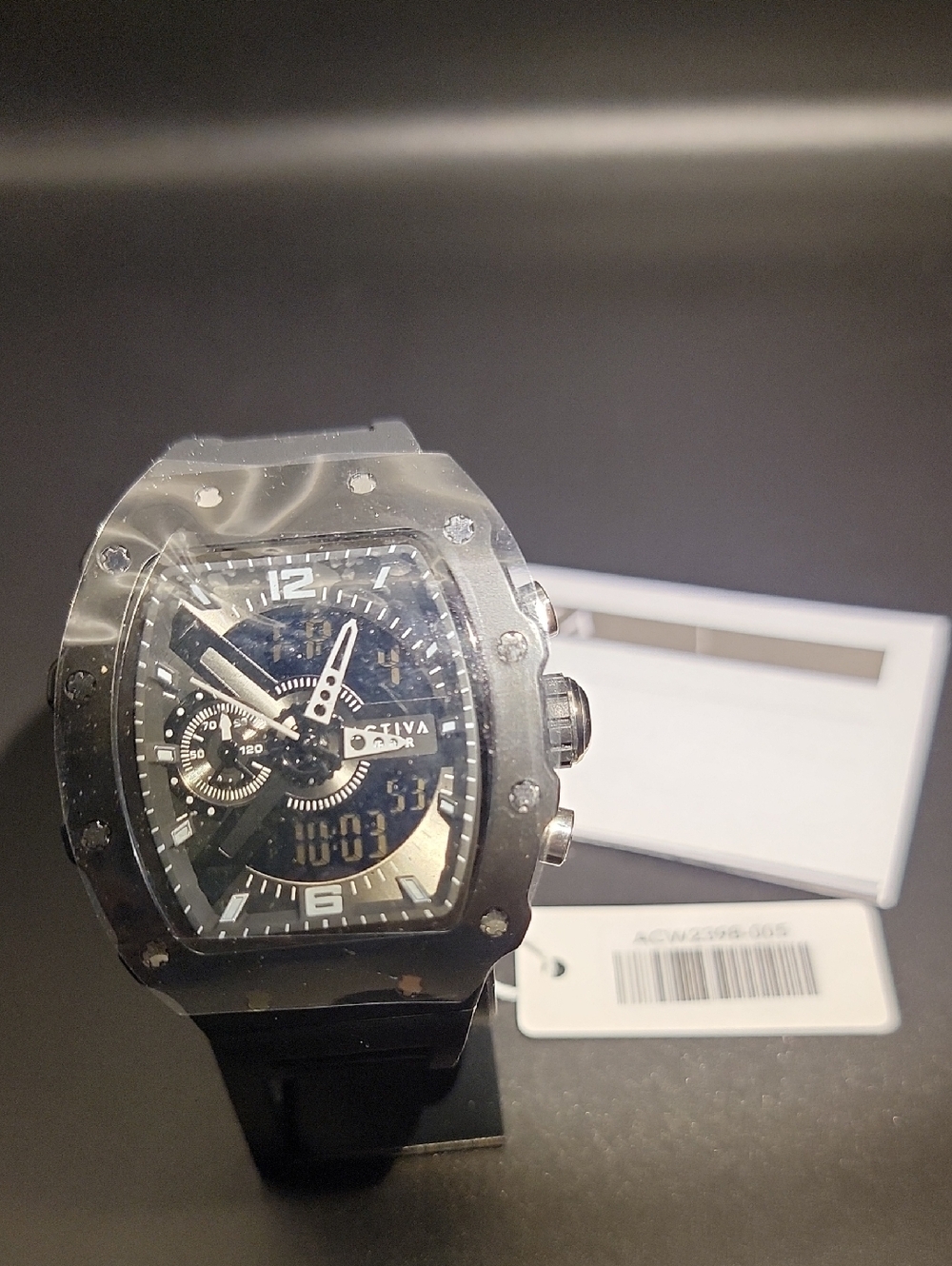 NWT ACW2398-005 Activa X Invicta Men's Digital Chronograph Spory Watch - 44.3mm View 4